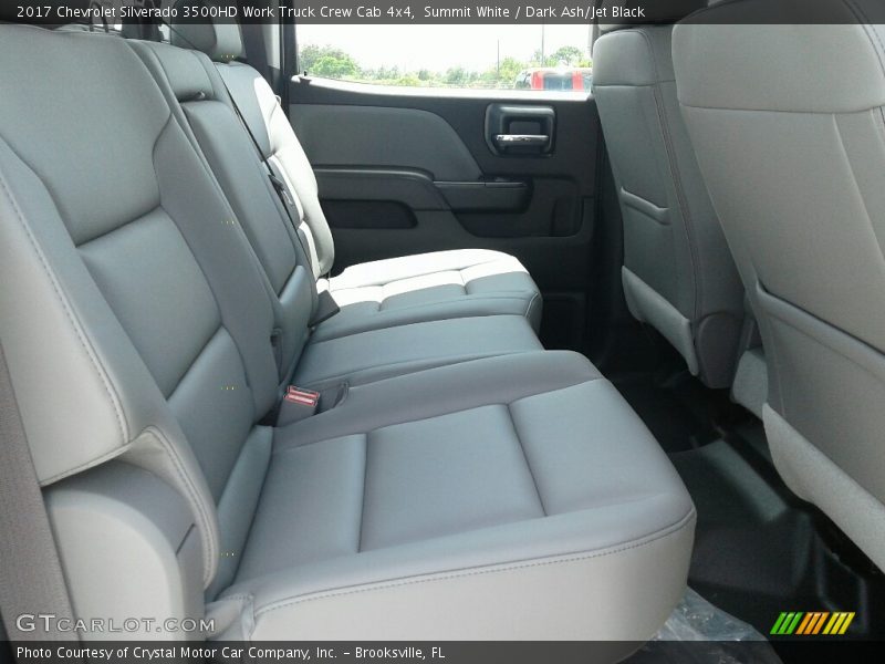 Summit White / Dark Ash/Jet Black 2017 Chevrolet Silverado 3500HD Work Truck Crew Cab 4x4