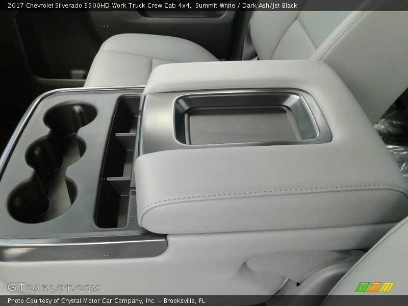 Summit White / Dark Ash/Jet Black 2017 Chevrolet Silverado 3500HD Work Truck Crew Cab 4x4