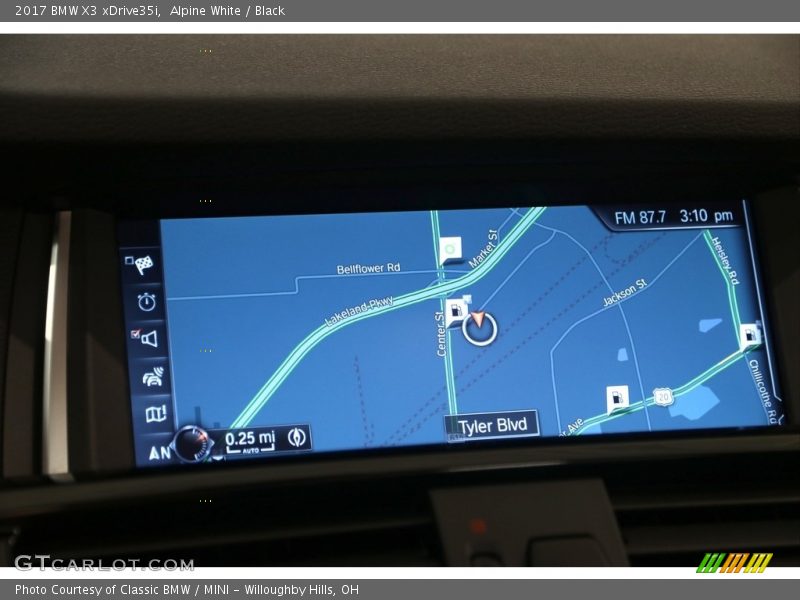 Alpine White / Black 2017 BMW X3 xDrive35i