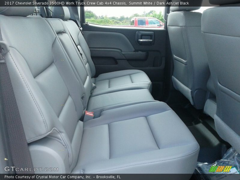 Summit White / Dark Ash/Jet Black 2017 Chevrolet Silverado 3500HD Work Truck Crew Cab 4x4 Chassis