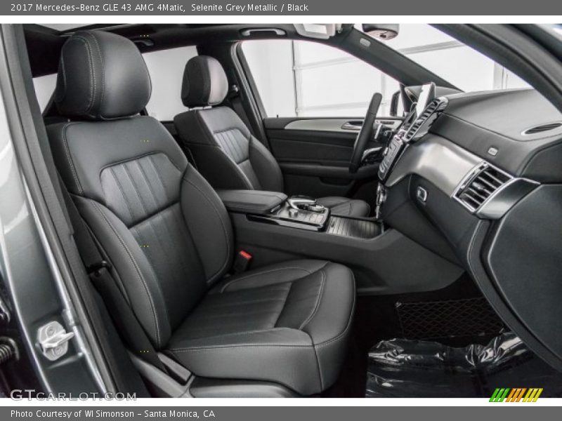 Selenite Grey Metallic / Black 2017 Mercedes-Benz GLE 43 AMG 4Matic