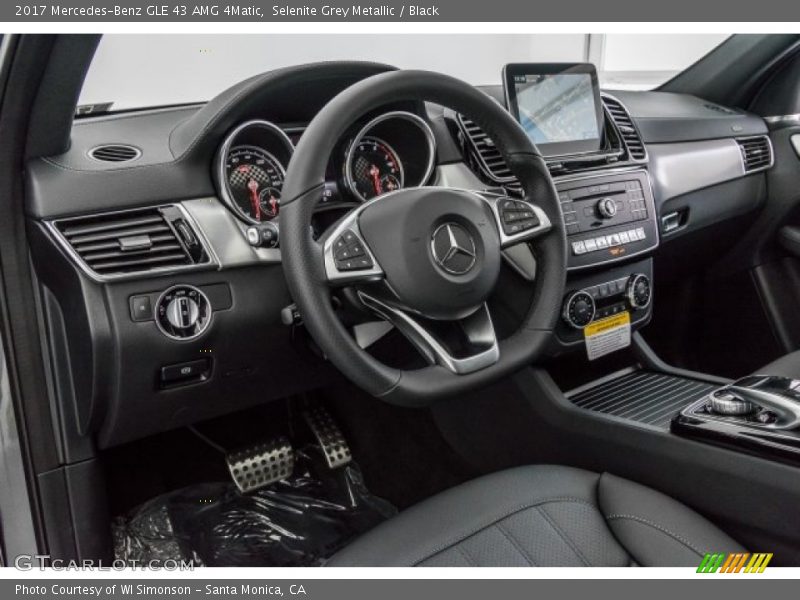 Selenite Grey Metallic / Black 2017 Mercedes-Benz GLE 43 AMG 4Matic