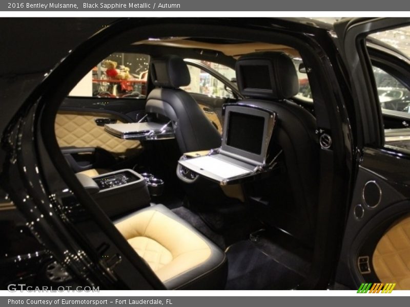 Rear Seat of 2016 Mulsanne 
