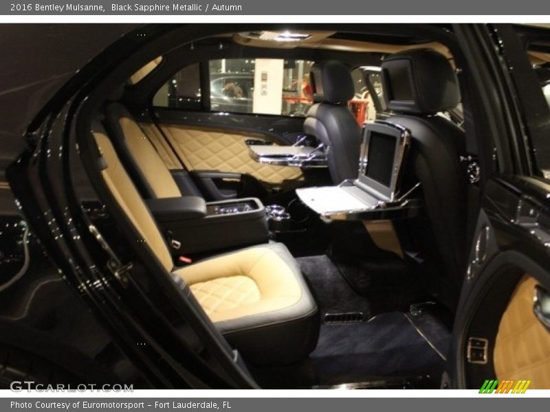 Rear Seat of 2016 Mulsanne 