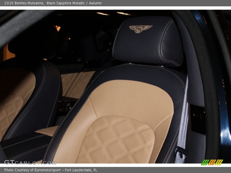 Black Sapphire Metallic / Autumn 2016 Bentley Mulsanne