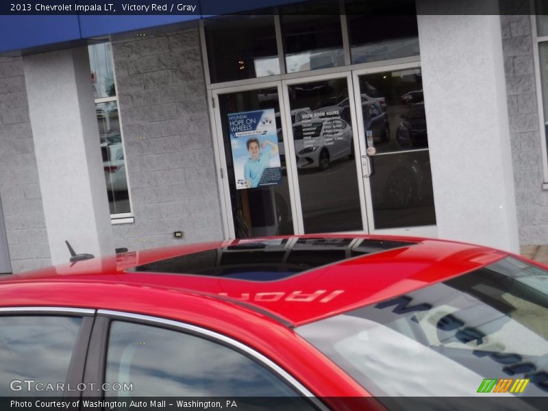 Victory Red / Gray 2013 Chevrolet Impala LT