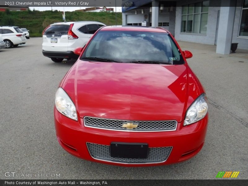 Victory Red / Gray 2013 Chevrolet Impala LT