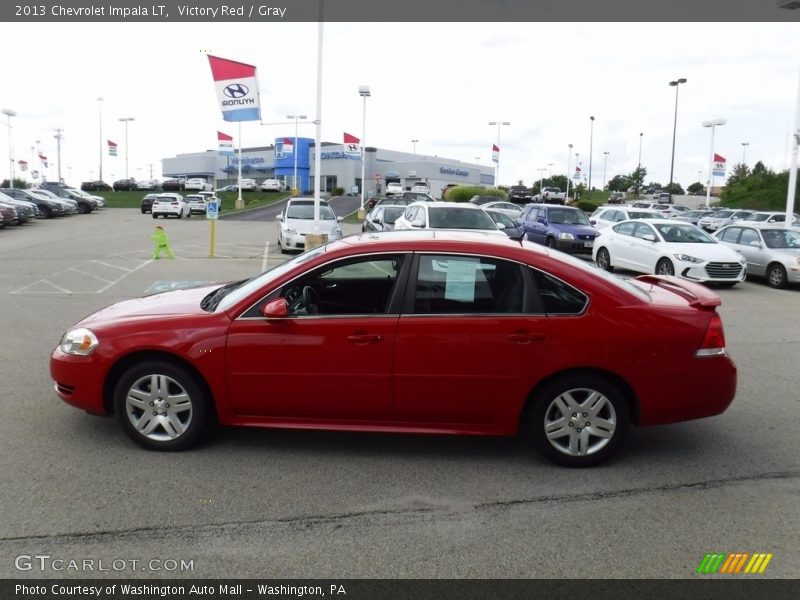 Victory Red / Gray 2013 Chevrolet Impala LT