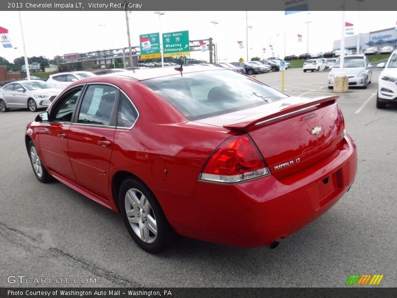 Victory Red / Gray 2013 Chevrolet Impala LT