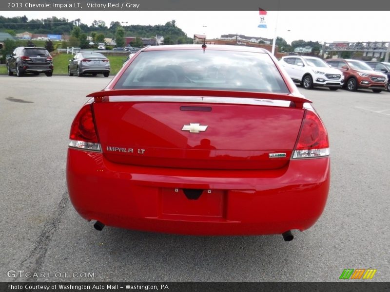 Victory Red / Gray 2013 Chevrolet Impala LT