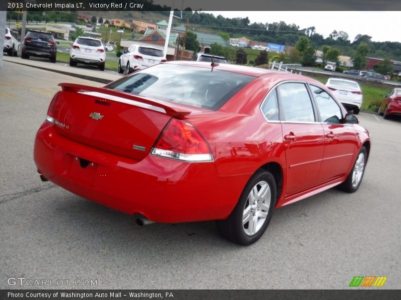 Victory Red / Gray 2013 Chevrolet Impala LT