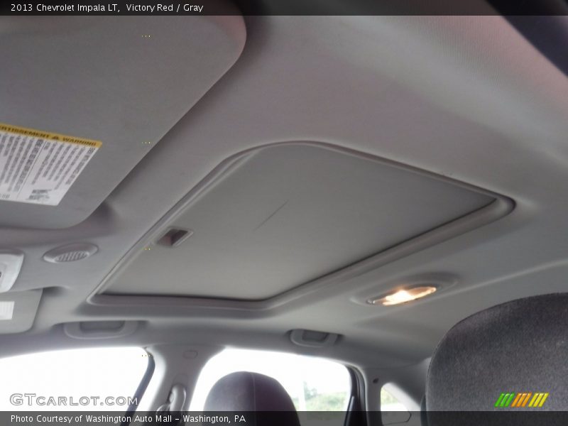 Victory Red / Gray 2013 Chevrolet Impala LT