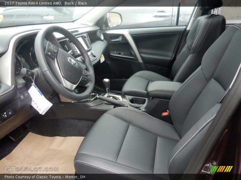 Black / Black 2017 Toyota RAV4 Limited AWD
