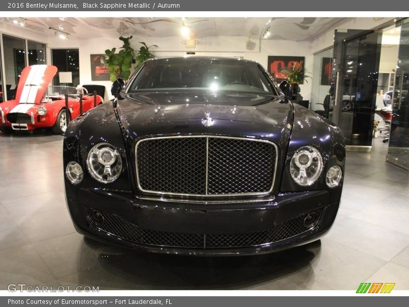 Black Sapphire Metallic / Autumn 2016 Bentley Mulsanne