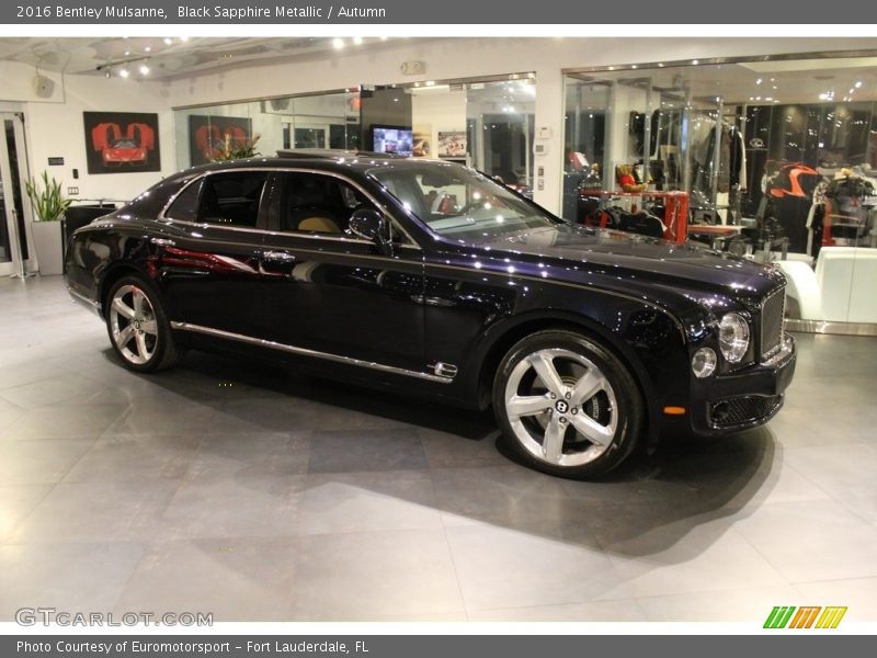 Black Sapphire Metallic / Autumn 2016 Bentley Mulsanne