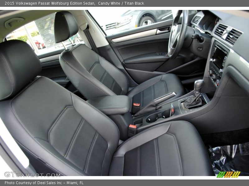 Candy White / Titan Black 2015 Volkswagen Passat Wolfsburg Edition Sedan