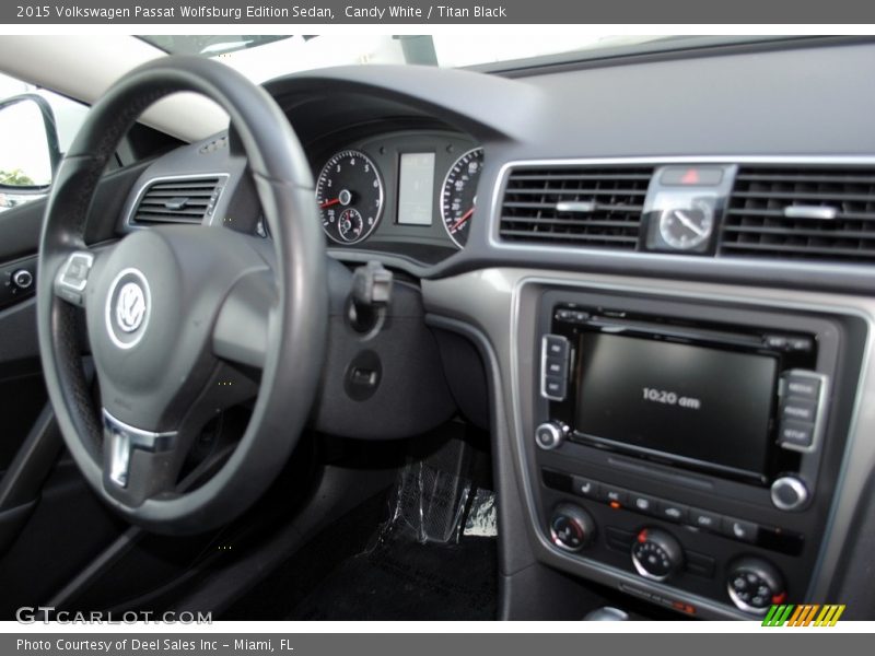 Candy White / Titan Black 2015 Volkswagen Passat Wolfsburg Edition Sedan