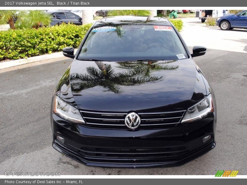 Black / Titan Black 2017 Volkswagen Jetta SEL