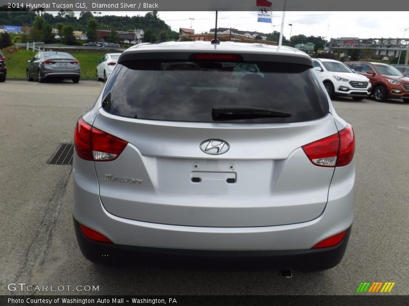 Diamond Silver / Black 2014 Hyundai Tucson GLS