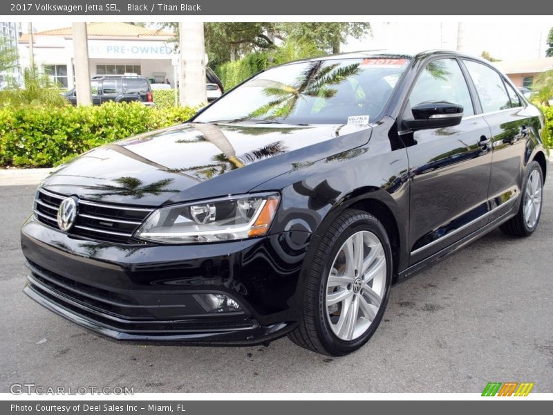 Black / Titan Black 2017 Volkswagen Jetta SEL