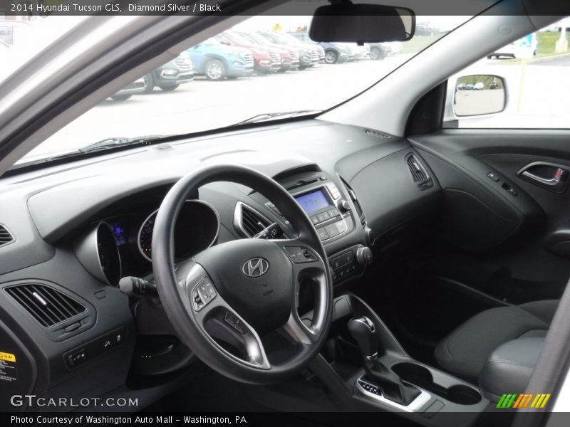 Diamond Silver / Black 2014 Hyundai Tucson GLS