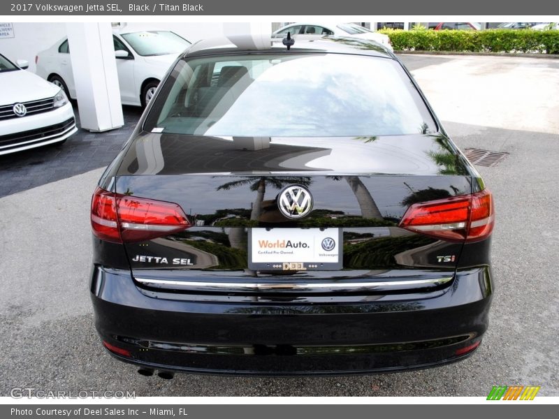 Black / Titan Black 2017 Volkswagen Jetta SEL