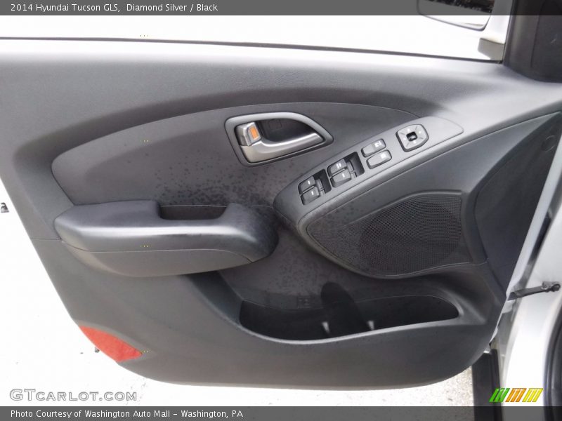 Diamond Silver / Black 2014 Hyundai Tucson GLS