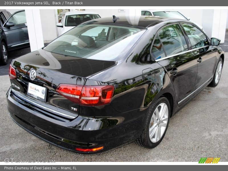 Black / Titan Black 2017 Volkswagen Jetta SEL