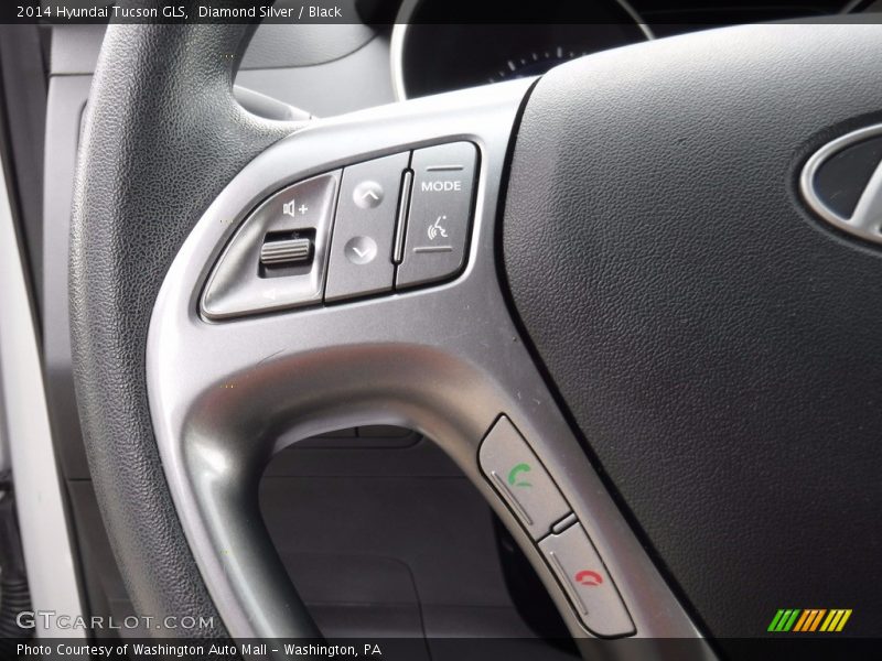 Diamond Silver / Black 2014 Hyundai Tucson GLS