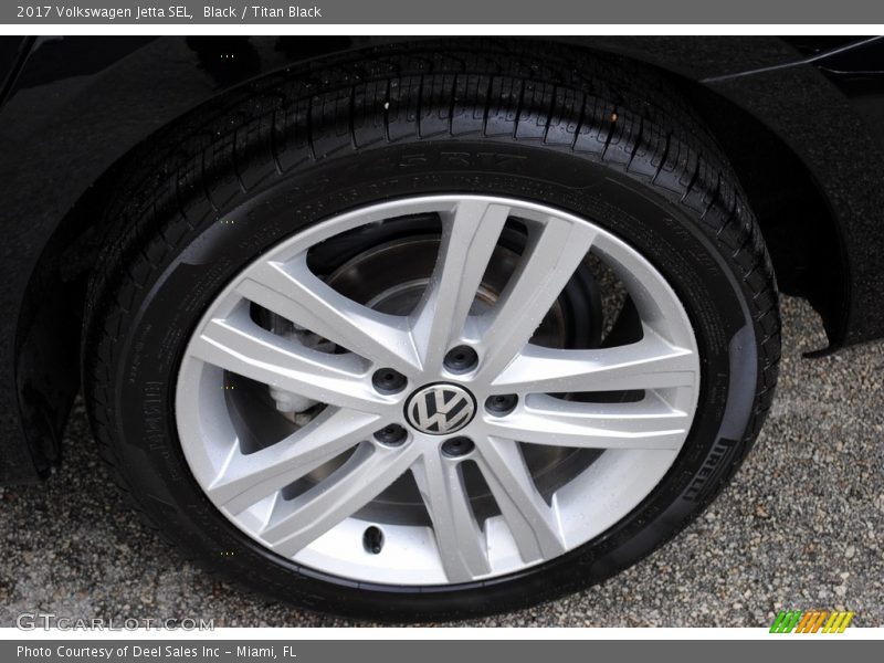 Black / Titan Black 2017 Volkswagen Jetta SEL