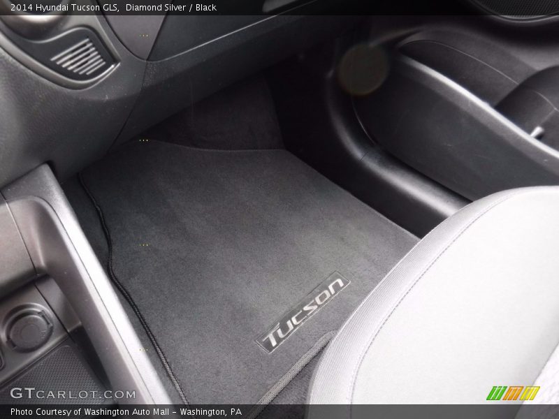 Diamond Silver / Black 2014 Hyundai Tucson GLS