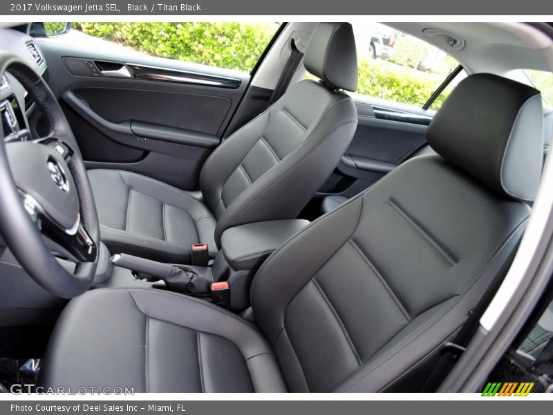 Black / Titan Black 2017 Volkswagen Jetta SEL