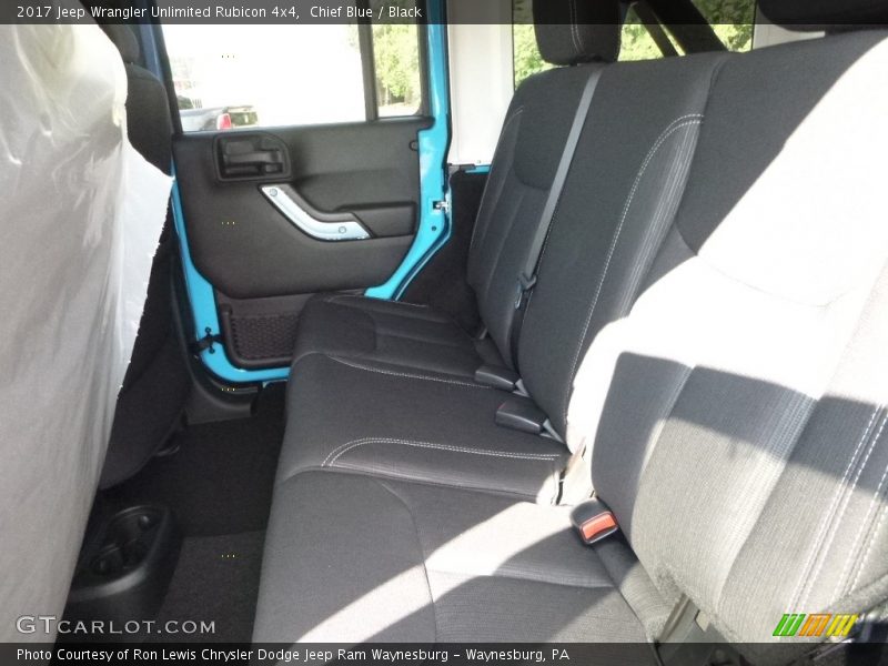 Chief Blue / Black 2017 Jeep Wrangler Unlimited Rubicon 4x4