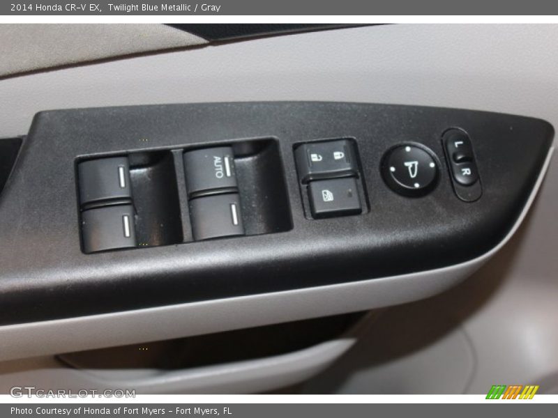 Twilight Blue Metallic / Gray 2014 Honda CR-V EX