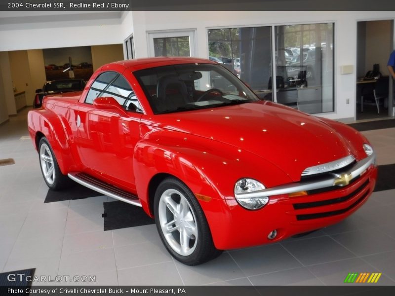 Redline Red / Ebony 2004 Chevrolet SSR