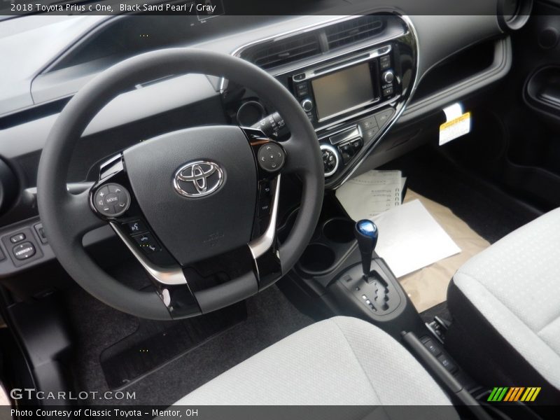 Dashboard of 2018 Prius c One