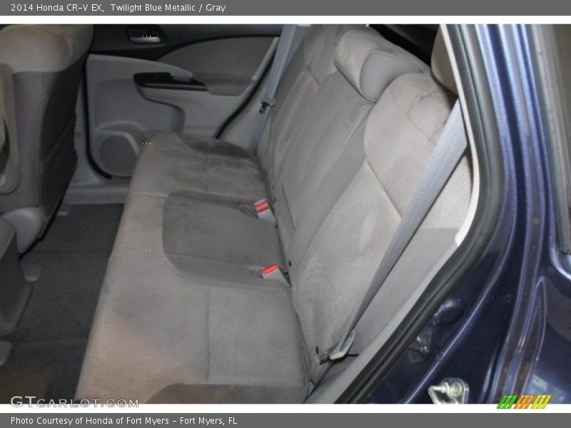 Twilight Blue Metallic / Gray 2014 Honda CR-V EX