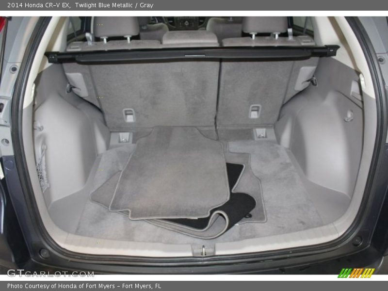 Twilight Blue Metallic / Gray 2014 Honda CR-V EX