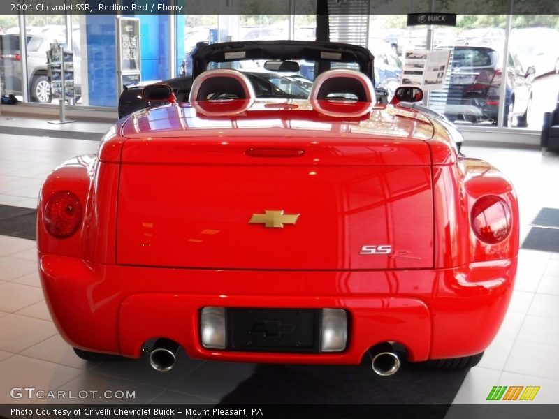 Redline Red / Ebony 2004 Chevrolet SSR