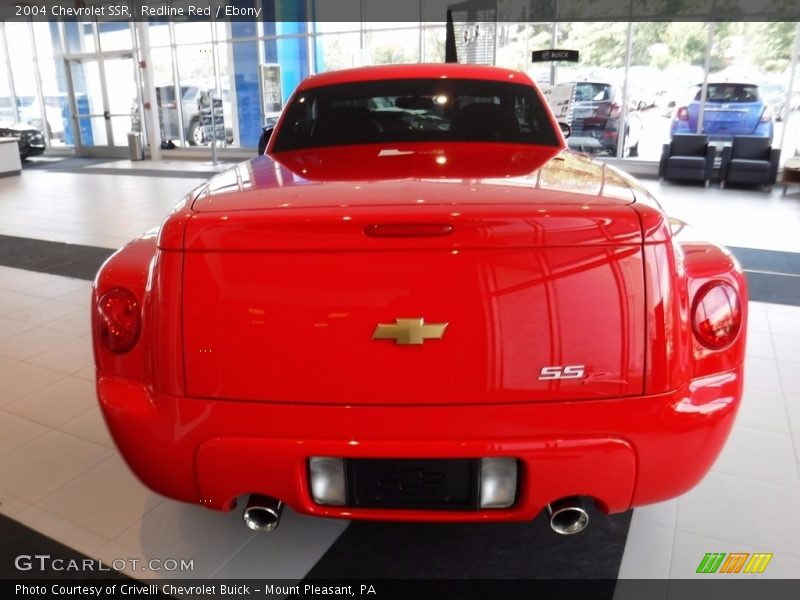 Redline Red / Ebony 2004 Chevrolet SSR