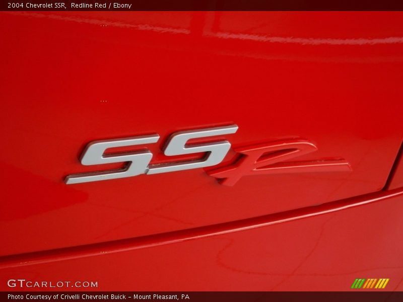 Redline Red / Ebony 2004 Chevrolet SSR