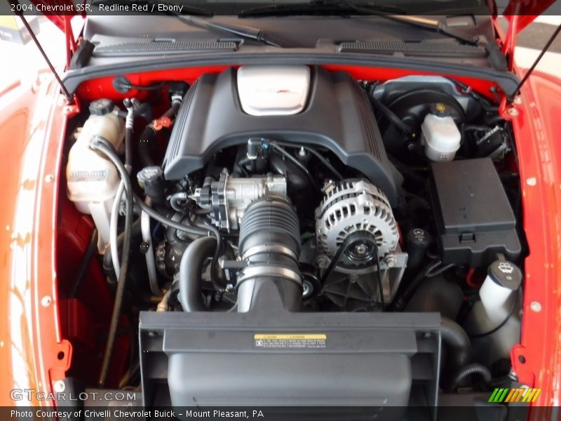 Redline Red / Ebony 2004 Chevrolet SSR