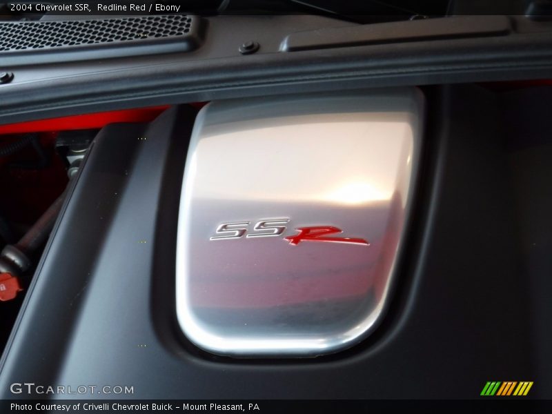 Redline Red / Ebony 2004 Chevrolet SSR