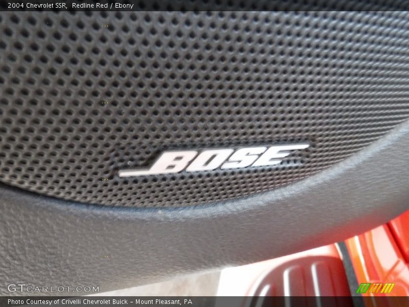 Redline Red / Ebony 2004 Chevrolet SSR