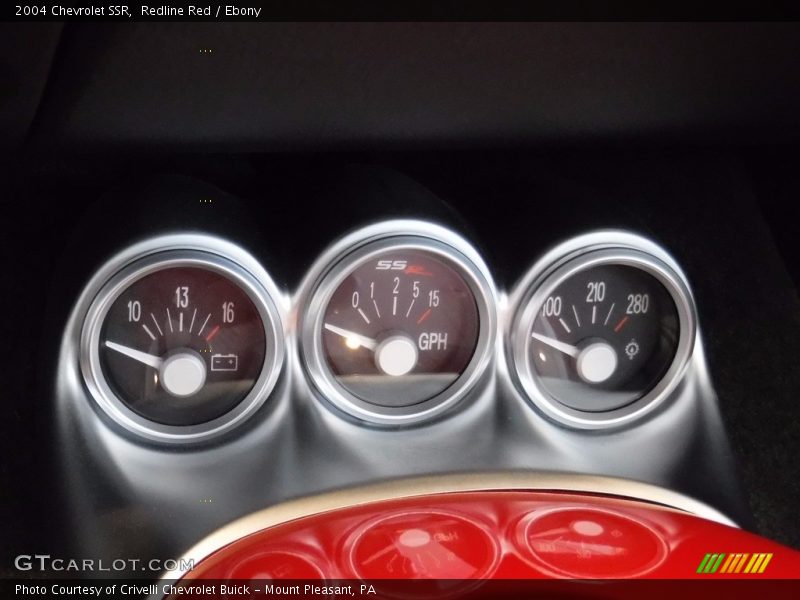 Redline Red / Ebony 2004 Chevrolet SSR