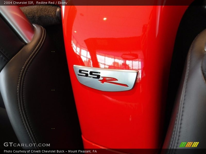 Redline Red / Ebony 2004 Chevrolet SSR