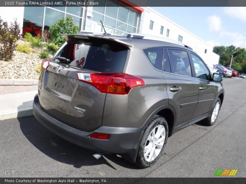 Pyrite Mica / Black 2015 Toyota RAV4 Limited AWD