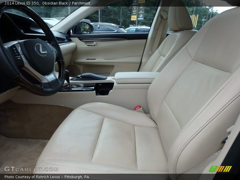 Obsidian Black / Parchment 2014 Lexus ES 350