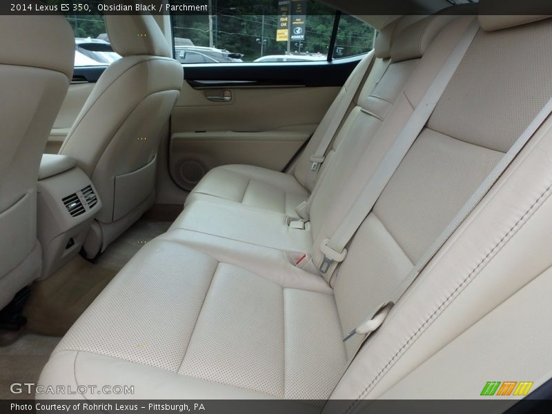 Obsidian Black / Parchment 2014 Lexus ES 350