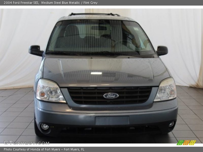 Medium Steel Blue Metallic / Flint Grey 2004 Ford Freestar SES